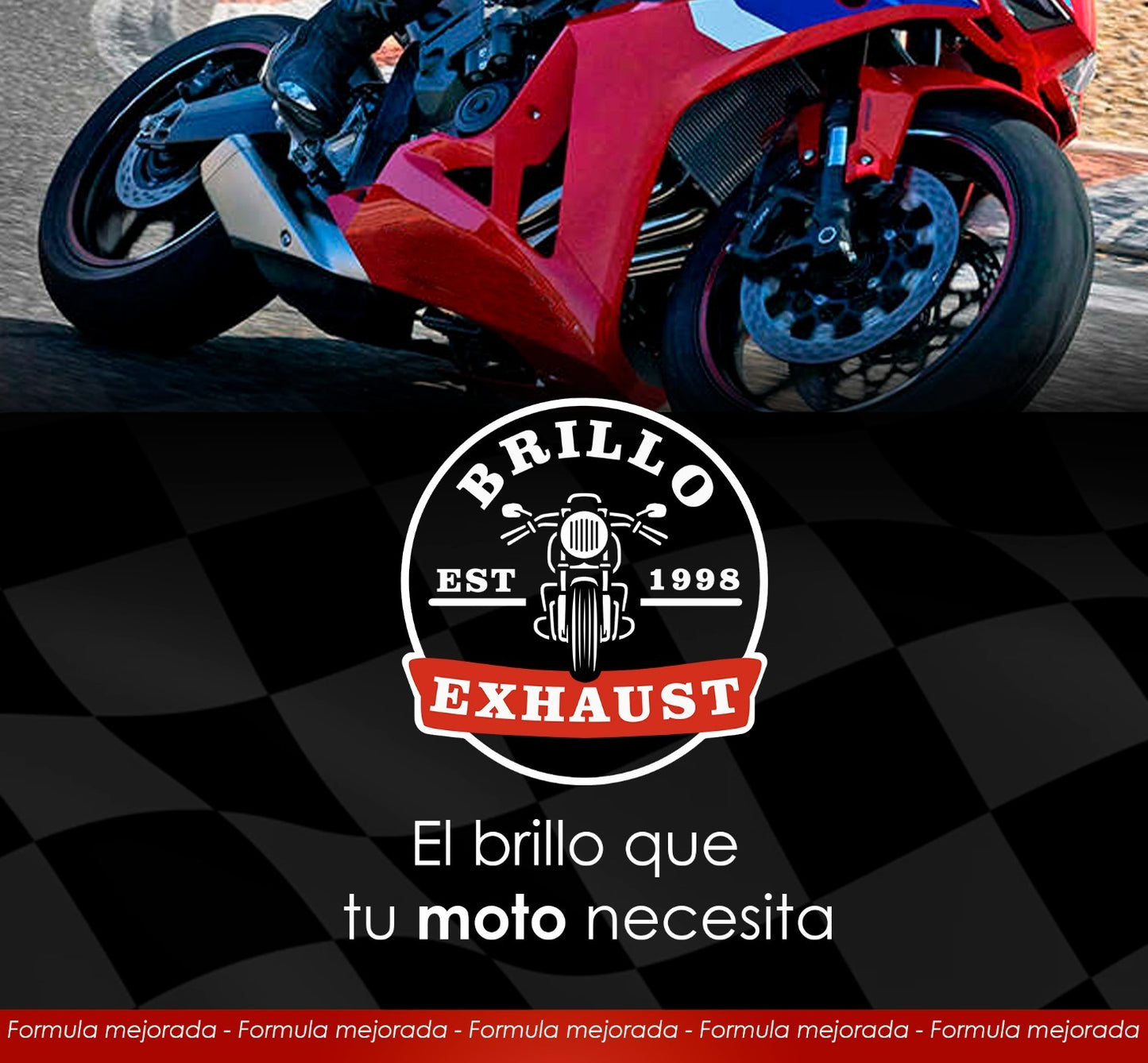 Brillo Exhaust® Restaurador de Exostos